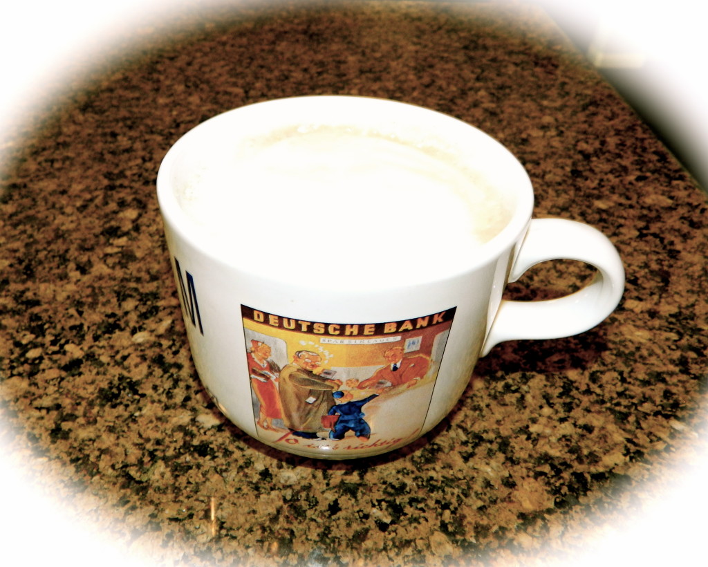 espresso maker cup of coffee halo